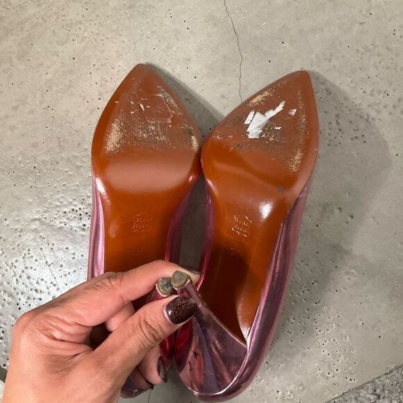 Lanvin Metallic Heels - Picture 10 of 10